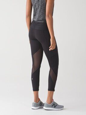 Lululemon Outrun Tight Black  Size 4 Leggings W5LJ7S